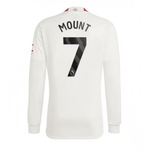 Manchester United Mason Mount #7 Koszulka Trzecich 2023-24 Długi Rękaw